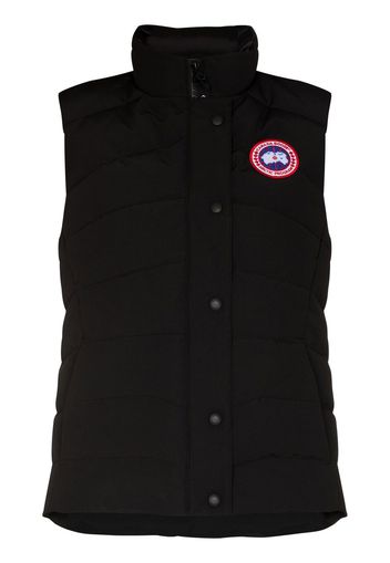 Canada Goose Freestyle Weste mit Logo-Patch - Schwarz