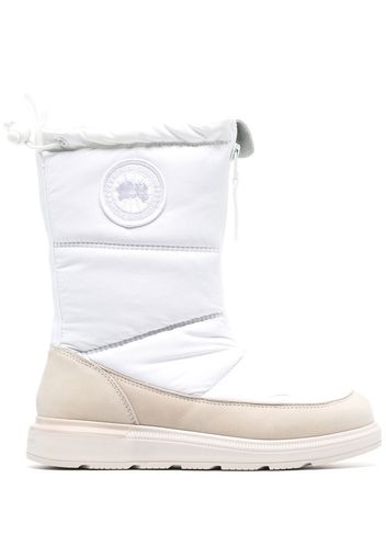 Canada Goose Cypress fold-down puffer boots - Weiß