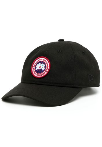 Canada Goose logo-patch cap - Schwarz