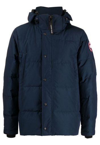 Canada Goose Wyndham two-way zipper parka - Blau