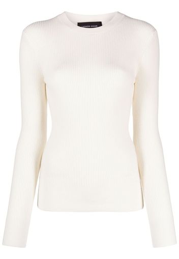 Canada Goose Georgian crew neck wool jumper - Nude