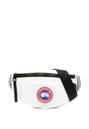 Canada Goose logo-patch belt bag - Weiß