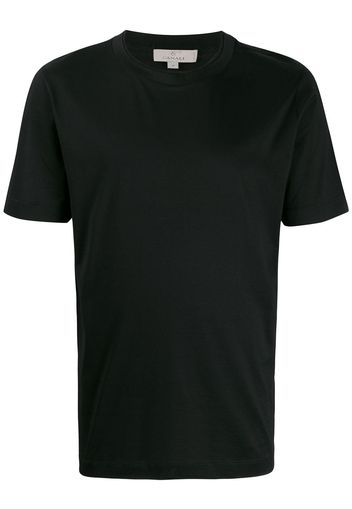 Canali Schmales T-Shirt - Schwarz