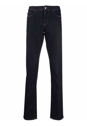 Canali slim-cut jeans - Blau