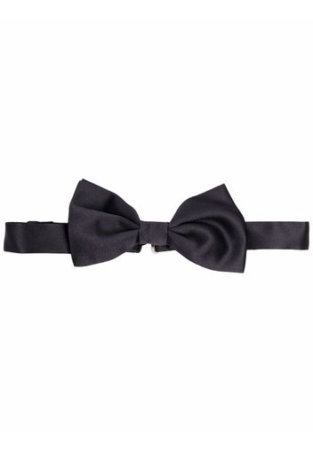 Canali silk papillon bow tie - Blau