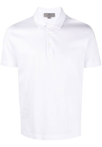 Canali short-sleeved polo shirt - Weiß