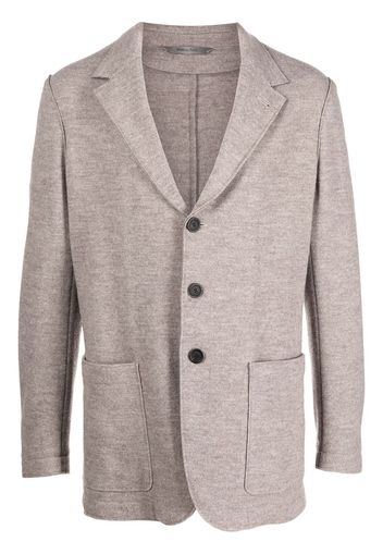 Canali single-breasted wool blazer - Grau