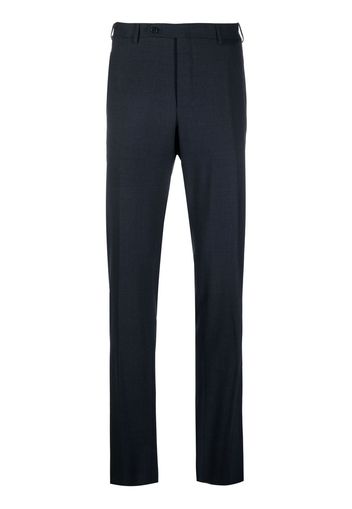 Canali straight-leg tailored trousers - Blau