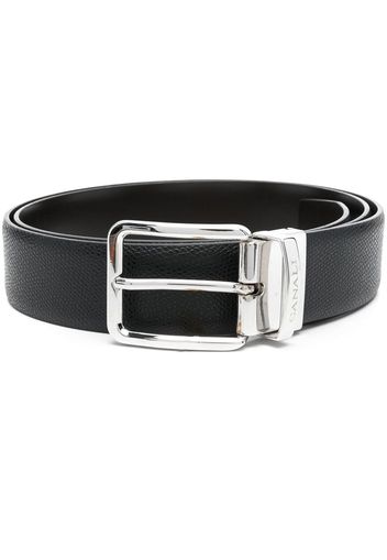 Canali buckled leather belt - Schwarz