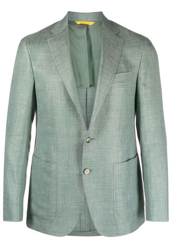 Canali single-breasted blazer - Grün