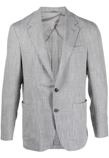 Canali single-breasted blazer - Grau