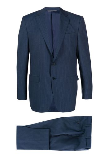 Canali Anzug mit Nadelstreifen - Blau