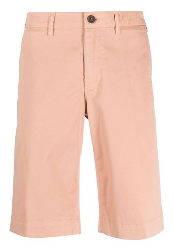 Canali Chino-Shorts mit geradem Bein - Rosa