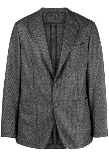 Canali single-breasted blazer - Grau