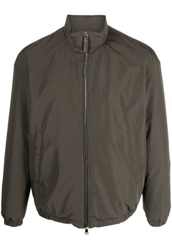 Canali zip-up lightweight jacket - Grün