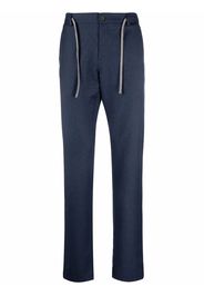 Canali wool track pants - Blau