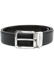 Canali buckled leather belt - Schwarz