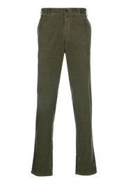 Canali mid-rise slim-fit chinos - Grün