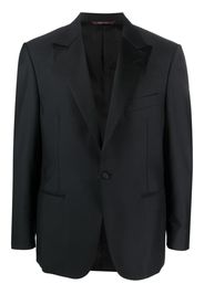 Canali single-breasted wool dinner jacket - Schwarz