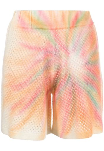 Canessa cashmere knitted shorts - Rosa