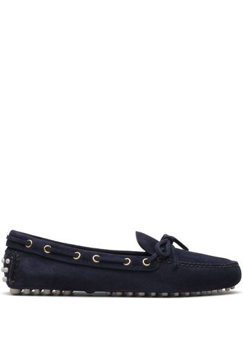 Car Shoe Lux Driving suede loafers - Blau