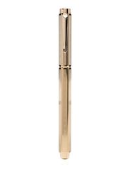 Caran d'Ache chevron-engraved pen - Gold