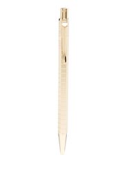 Caran d'Ache textured ballpoint pen - Gold