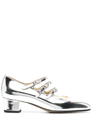 Carel Paris Kina Mary Jane pumps - Silber