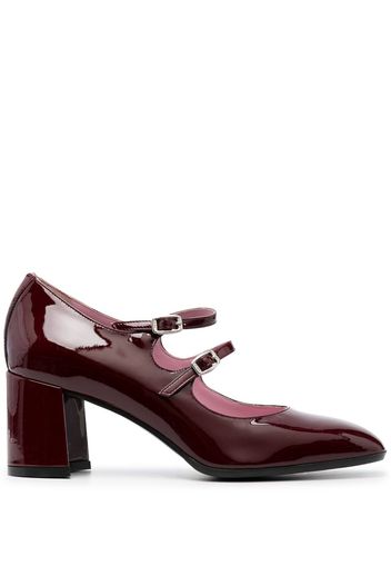 Carel Paris Alice 65mm square-toe pumps - Rot