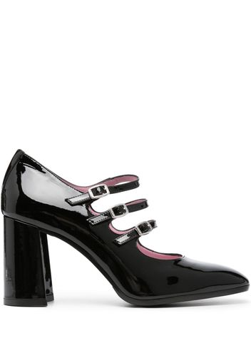 Carel Paris Keel 90mm leather pumps - Schwarz