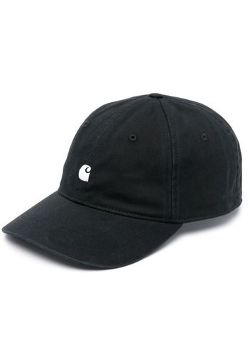 Carhartt WIP embroidered-logo cotton cap - Schwarz