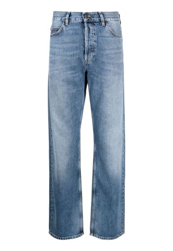 Carhartt WIP mid-rise straight-leg jeans - Blau