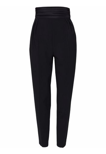 Carolina Herrera Tapered-Hose mit hohem Bund - Schwarz