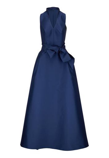 Carolina Herrera bow-detail dress - Blau