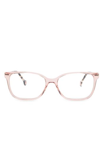 Carolina Herrera rectangle-frame glasses - Rosa