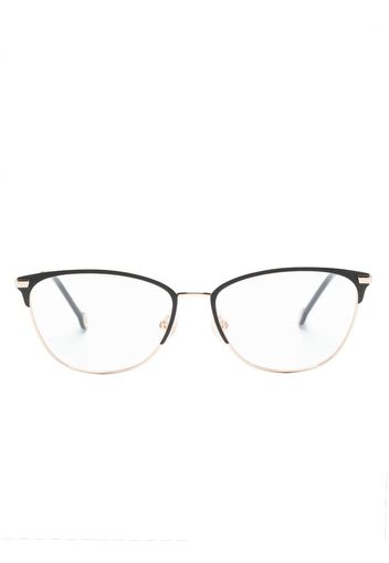 Carolina Herrera cat-eye frame glasses - Schwarz