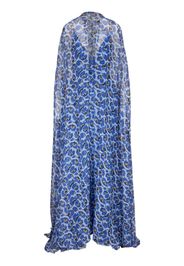 Carolina Herrera Langes Kleid - Blau