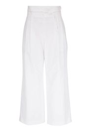 Carolina Herrera tie-waist wide-leg trousers - Weiß