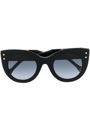 Carolina Herrera oversized cat-eye sunglasses - Schwarz