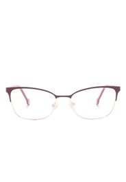 Carolina Herrera butterfly-frame glasses - Rot