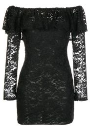 Caroline Constas Alessia off-shoulder dress - Schwarz