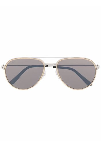 Cartier Eyewear Santos de Cartier sunglasses - Silber