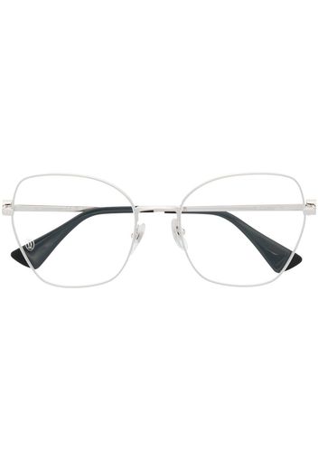 Cartier Eyewear cat-eye frame glasses - Silber