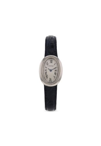 Cartier 1990s pre-owned Baignoire 18mm - Blau