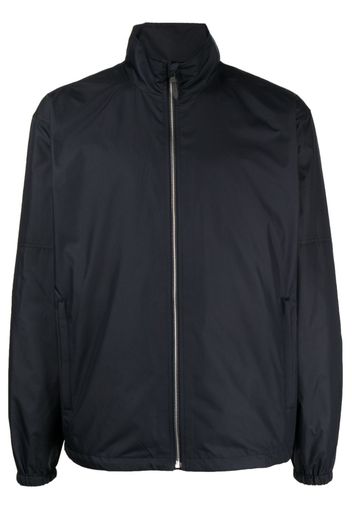 Caruso high-neck zip-up jacket - Blau