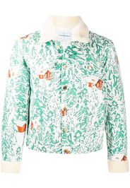 Casablanca Jacke mit Berghütten-Print - Weiß