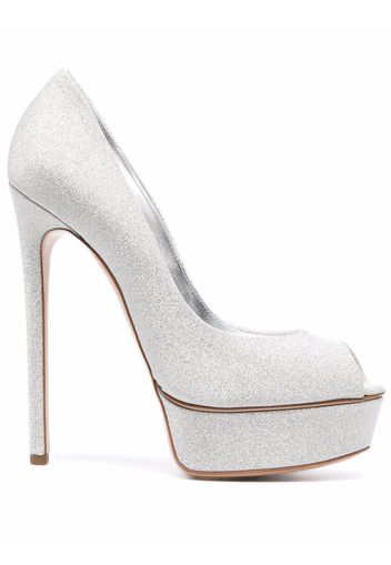 Casadei Blade Pumps - Silber