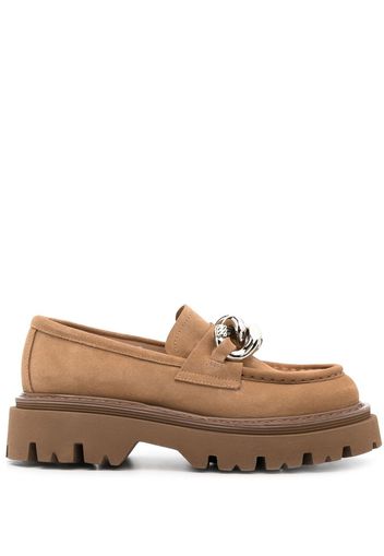 Casadei Generation Loafer 50mm - Braun