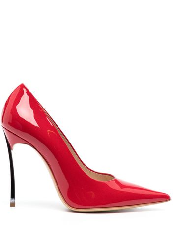 Casadei Superblade 100mm pointed-toe pumps - Rot