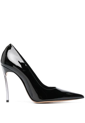 Casadei Pumps mit spitzer Kappe 100mm - Schwarz